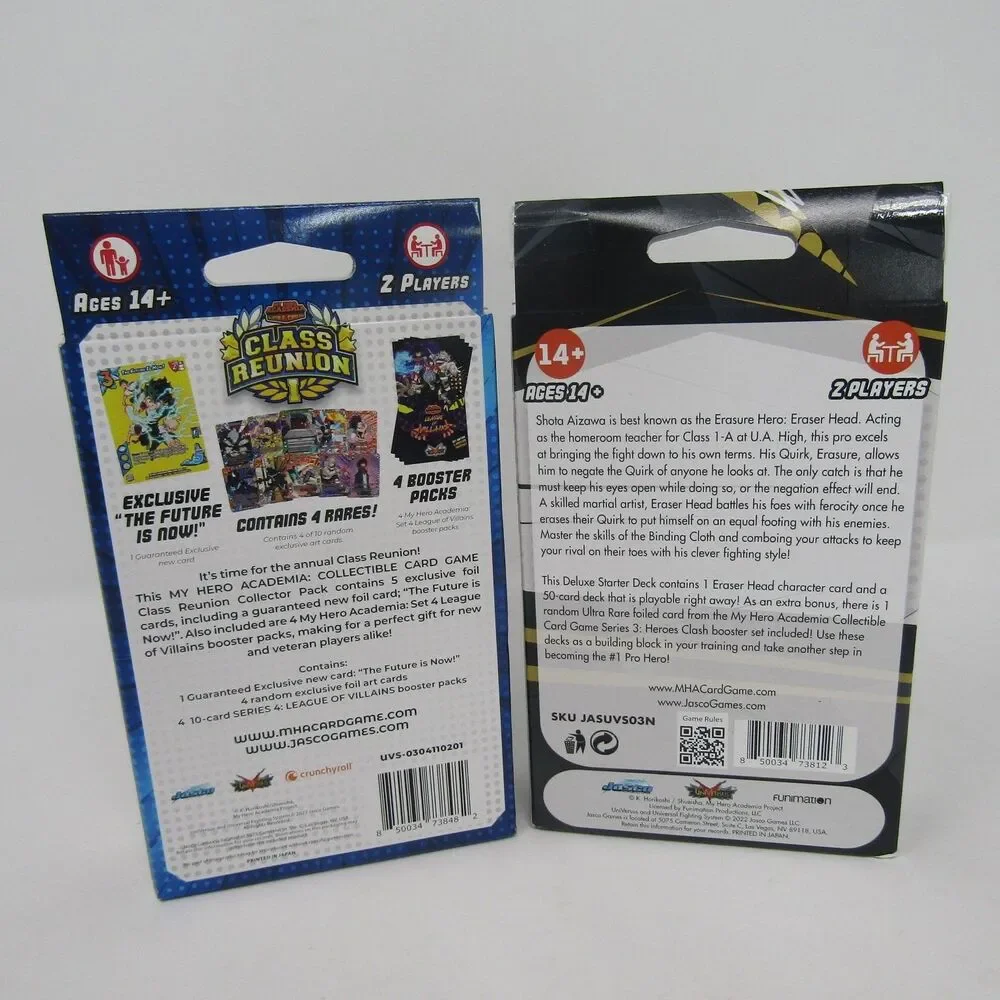 My Hero Academia CCG Class Reunion Collector Pack & Eraser Head Deluxe Starter